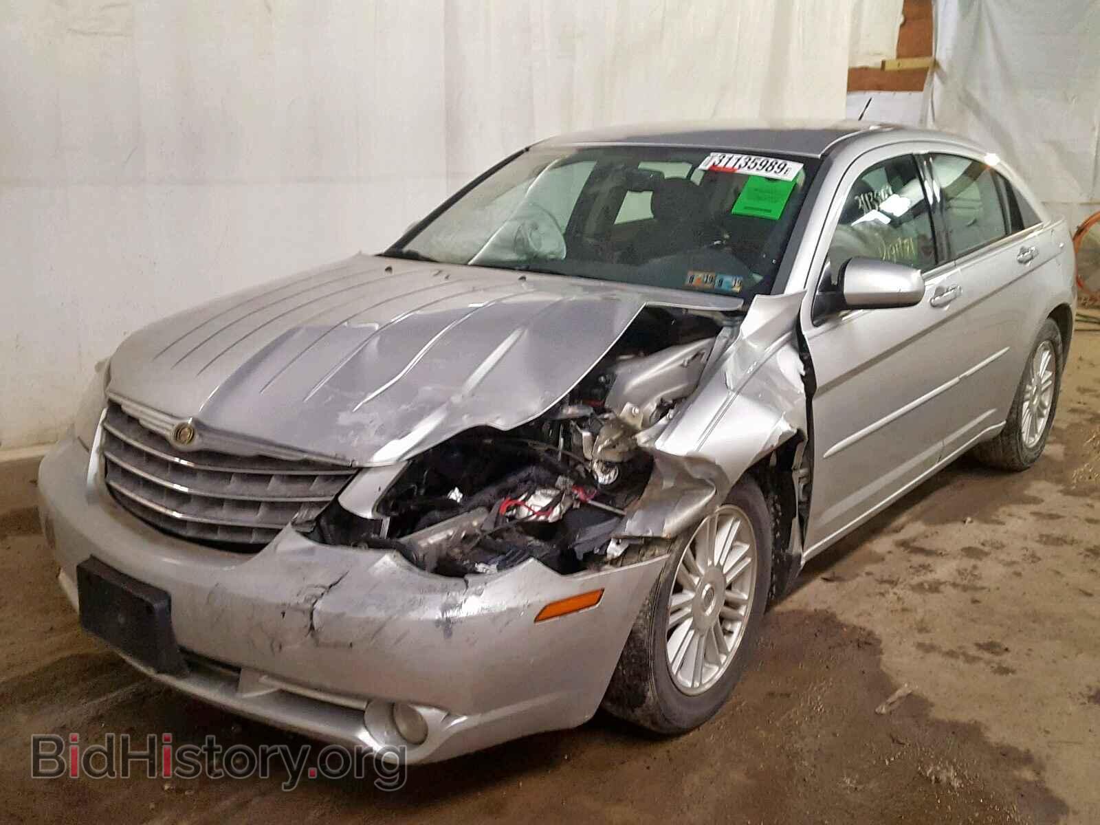 2007 CHRYSLER SEBRING - VIN: 1C3LC66K77N550555 - Фото 2
