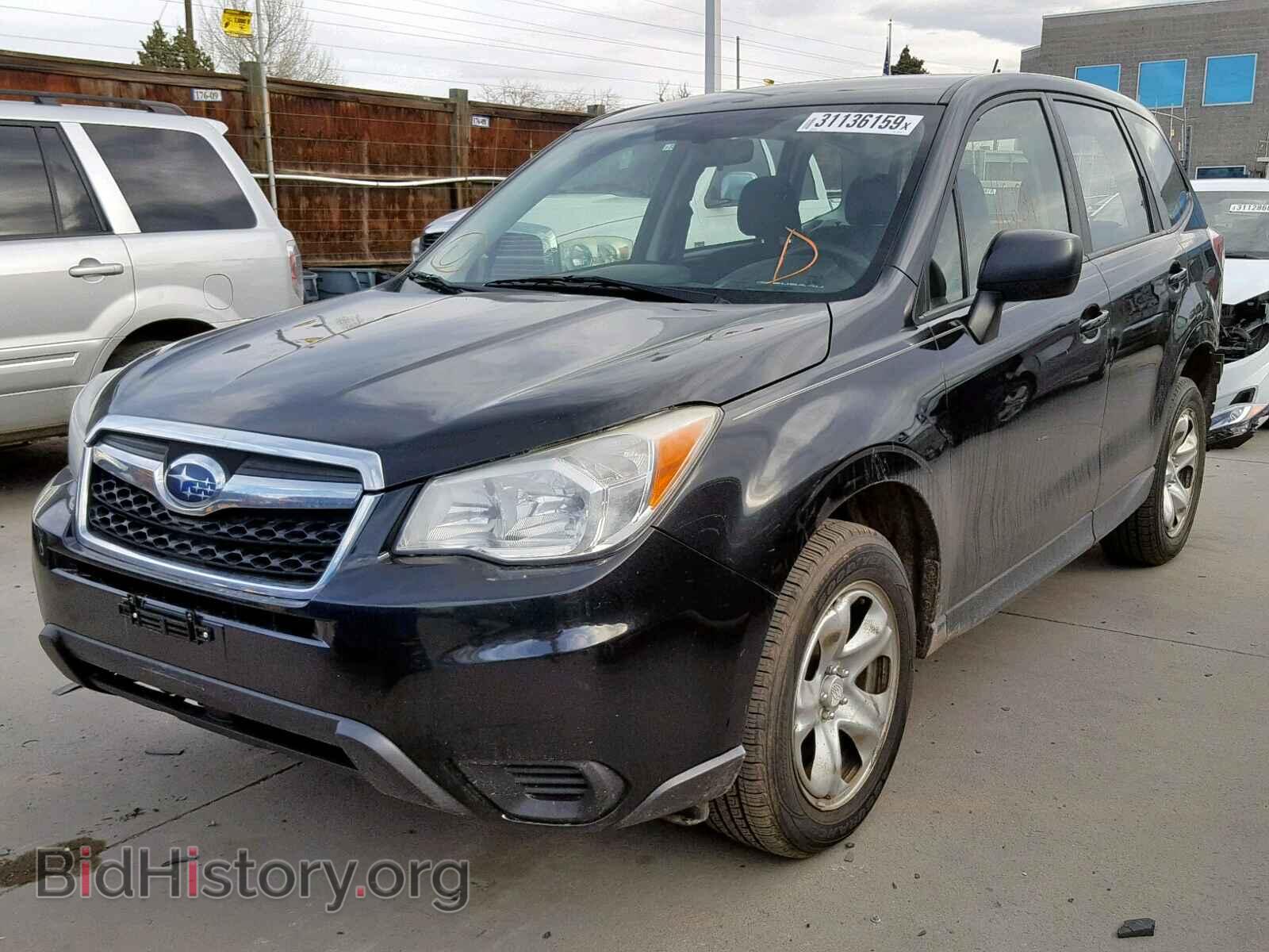 2014 SUBARU FORESTER - VIN: JF2SJAACXEH441133 - Фото 2