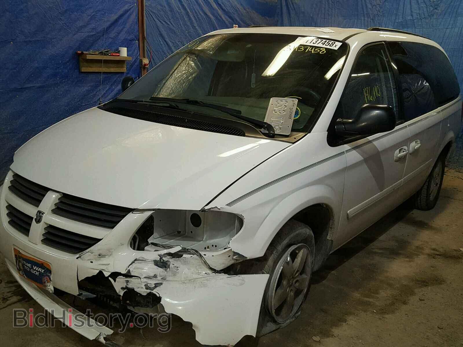 2007 DODGE CARAVAN - VIN: 2D4GP44L77R360598 - Фото 2