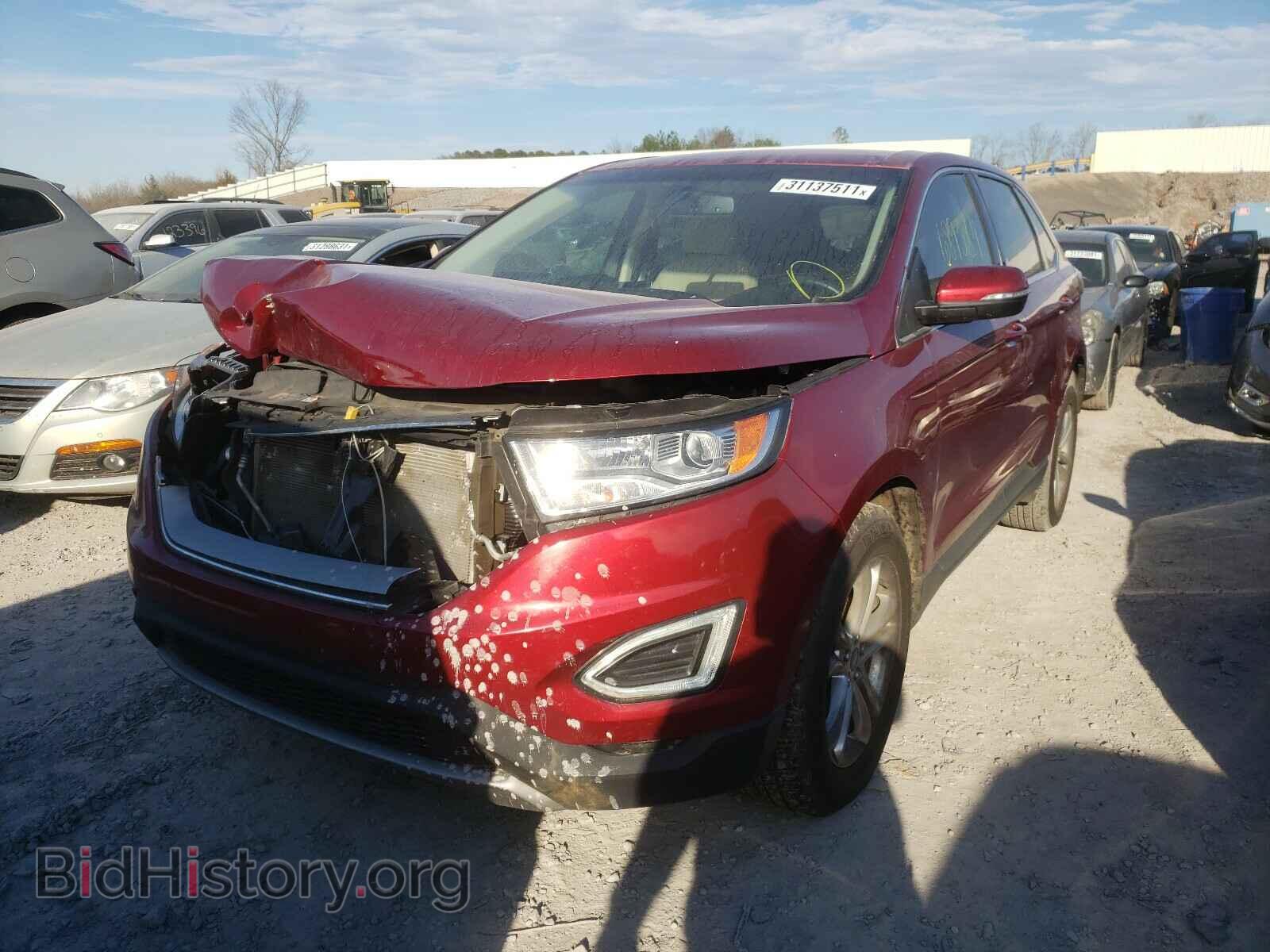2017 FORD EDGE - VIN: 2FMPK3J90HBB14416 - Фото 2