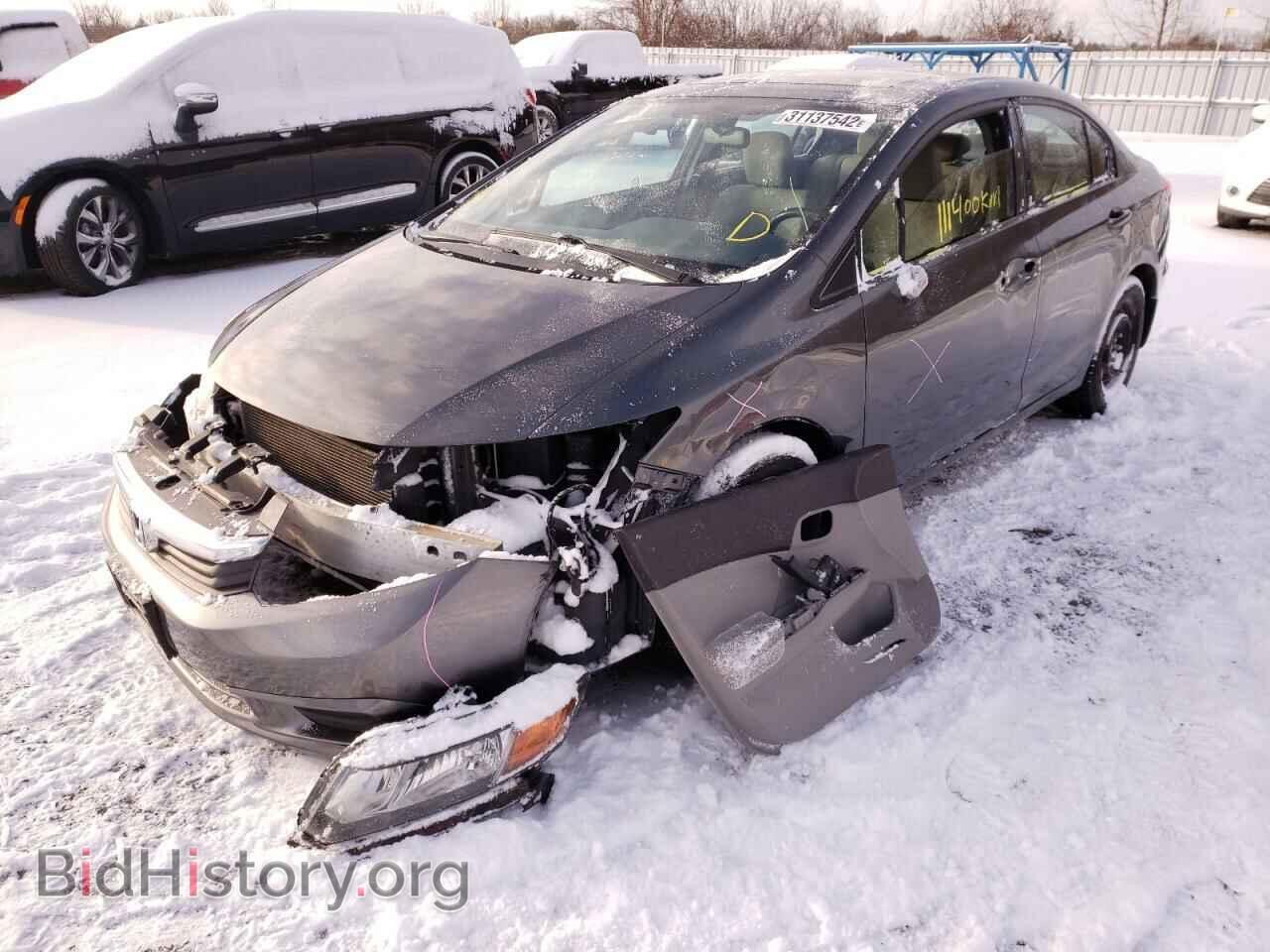 2012 HONDA CIVIC - VIN: 2HGFB2F53CH005293 - Фото 2