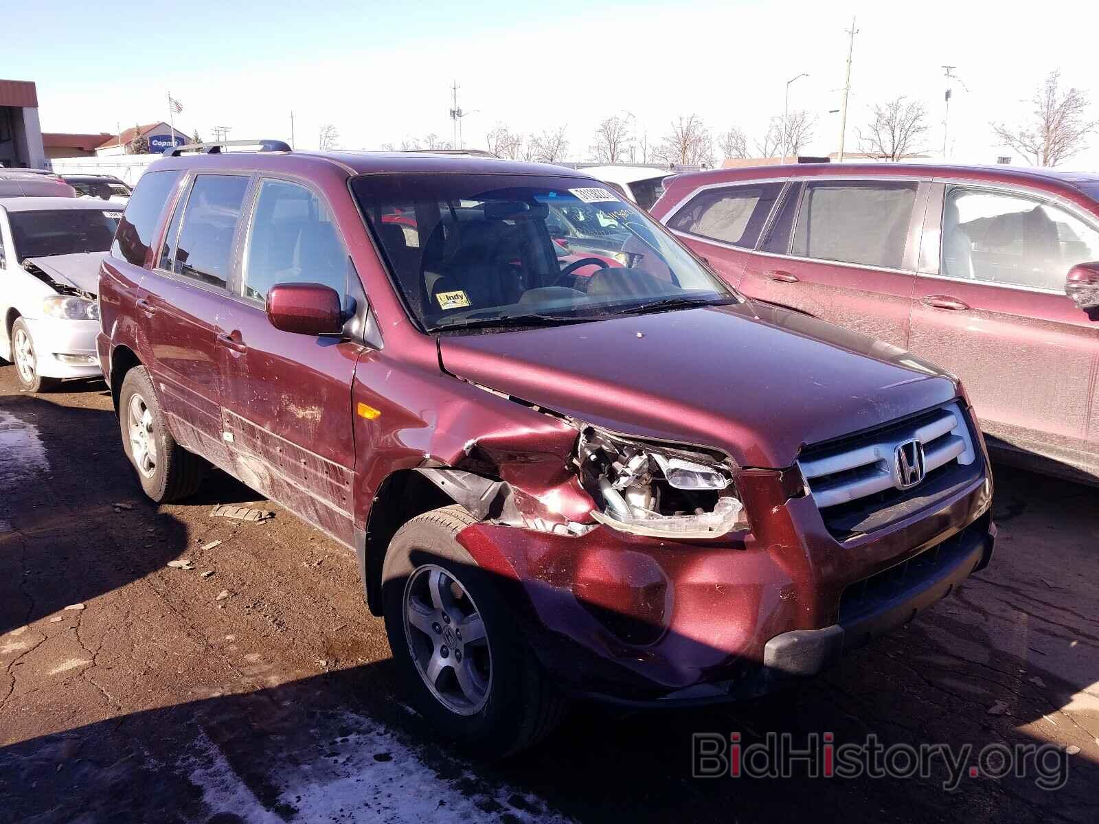 Photo 5FNYF18517B026383 - HONDA PILOT 2007