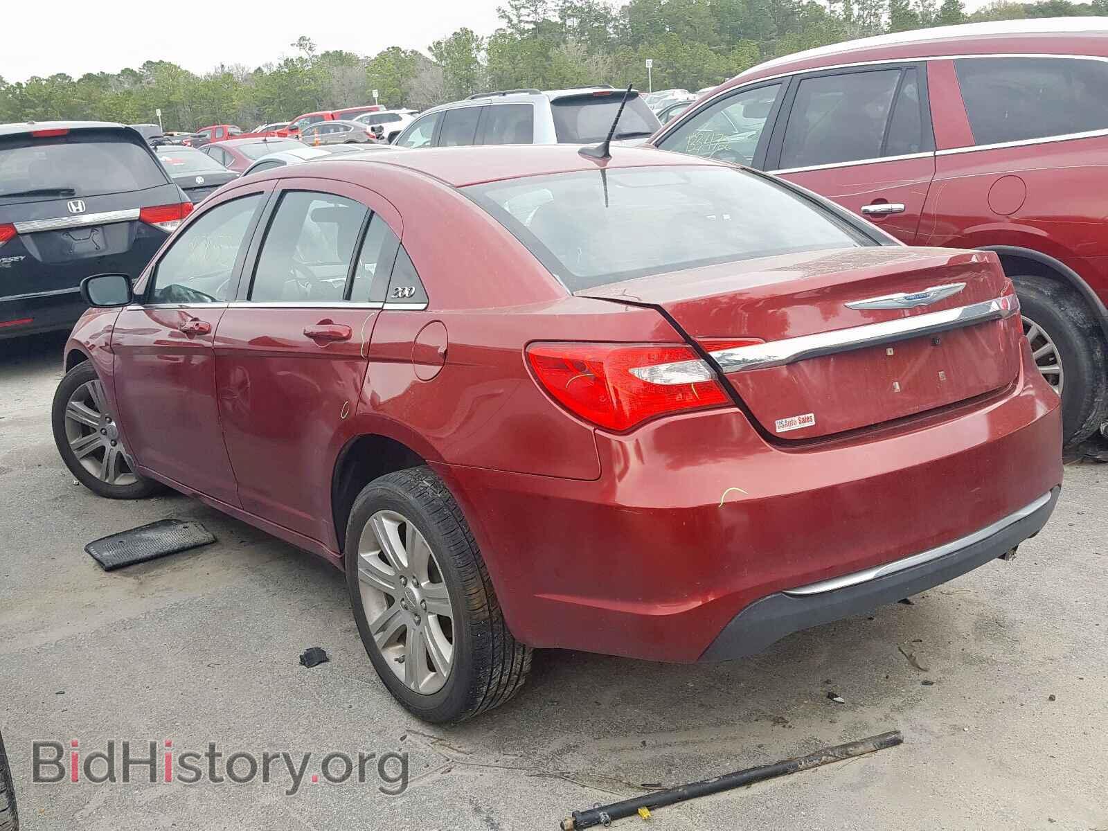 Фотография 1C3CCBBB9CN267261 - CHRYSLER 200 2012