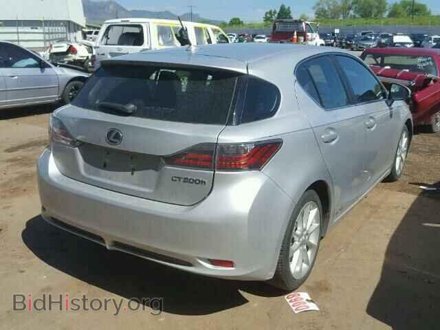 2012 LEXUS CT 200 - VIN: JTHKD5BHXC2079276 - Фото 4
