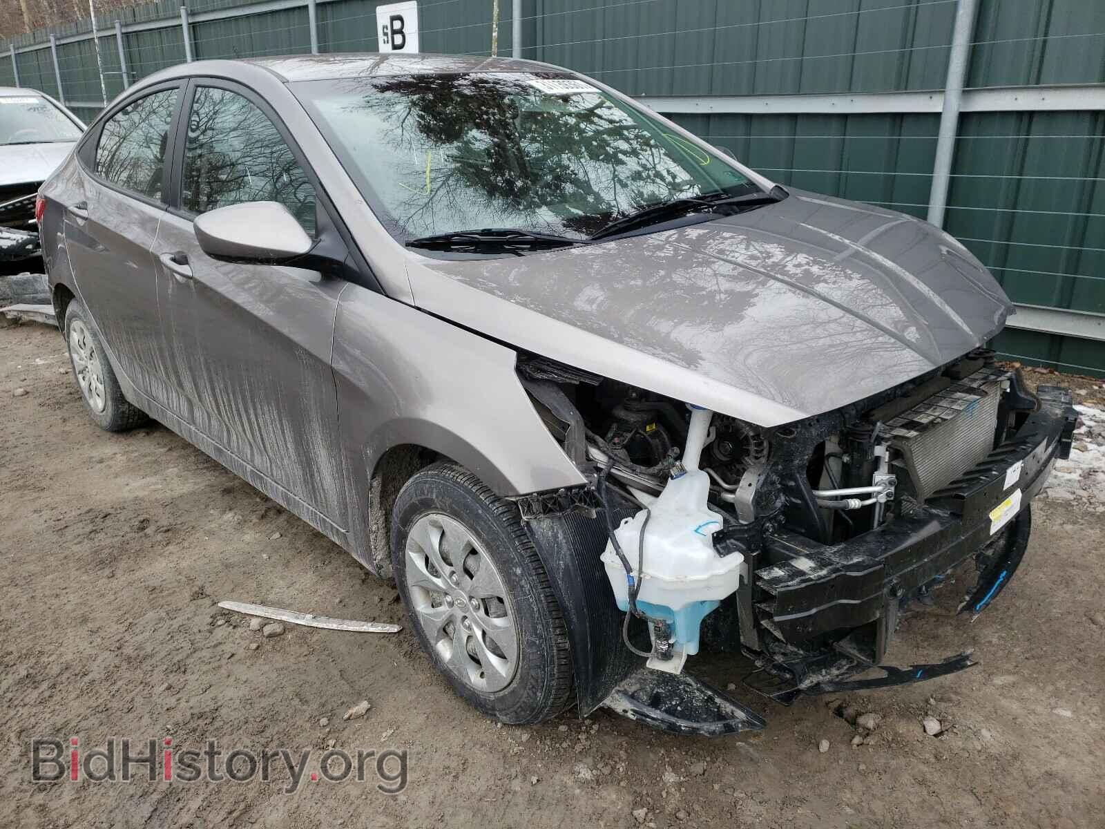 Фотография KMHCT4AE2HU387172 - HYUNDAI ACCENT 2017