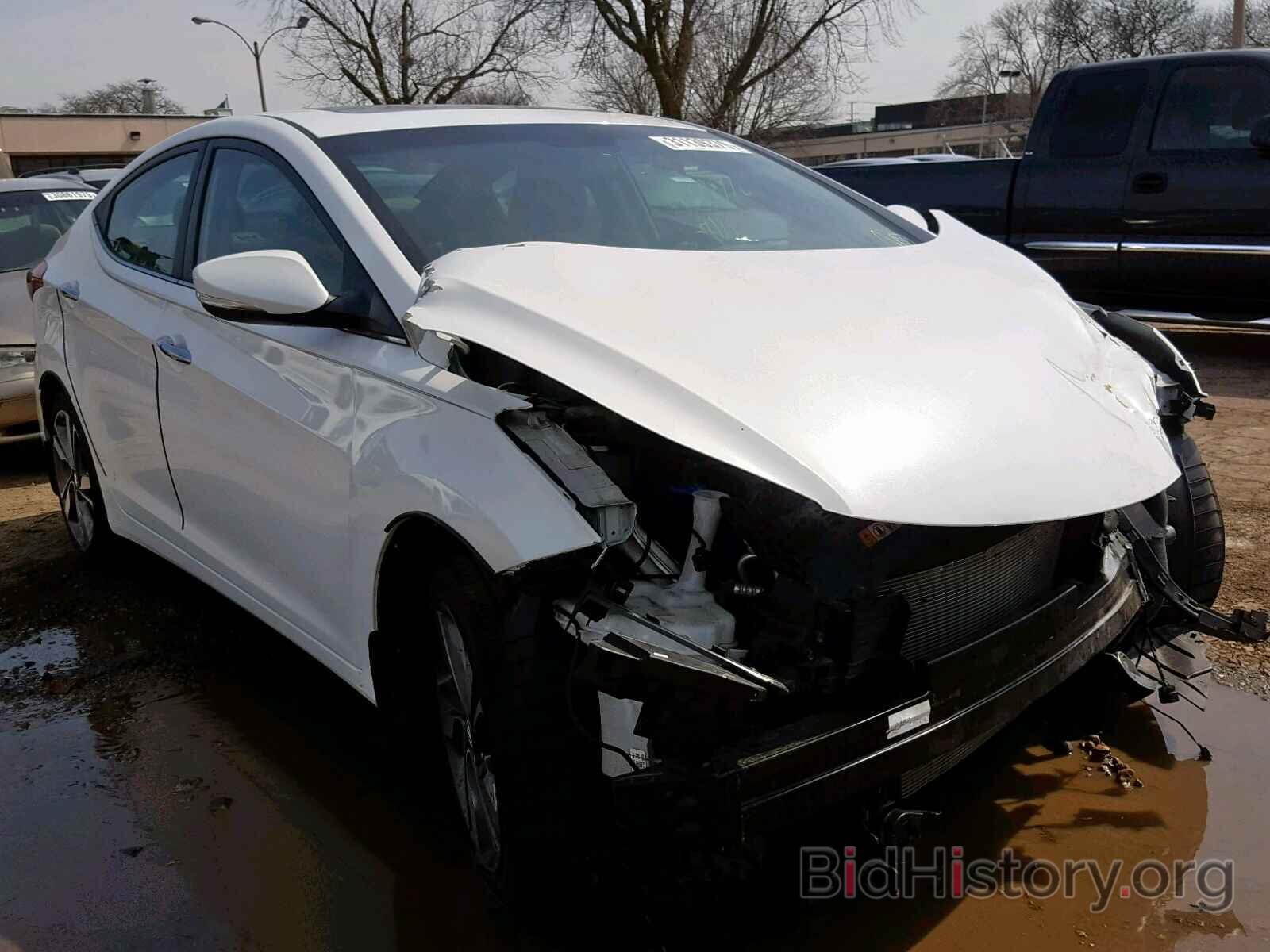 Photo 5NPDH4AE1EH504952 - HYUNDAI ELANTRA 2014