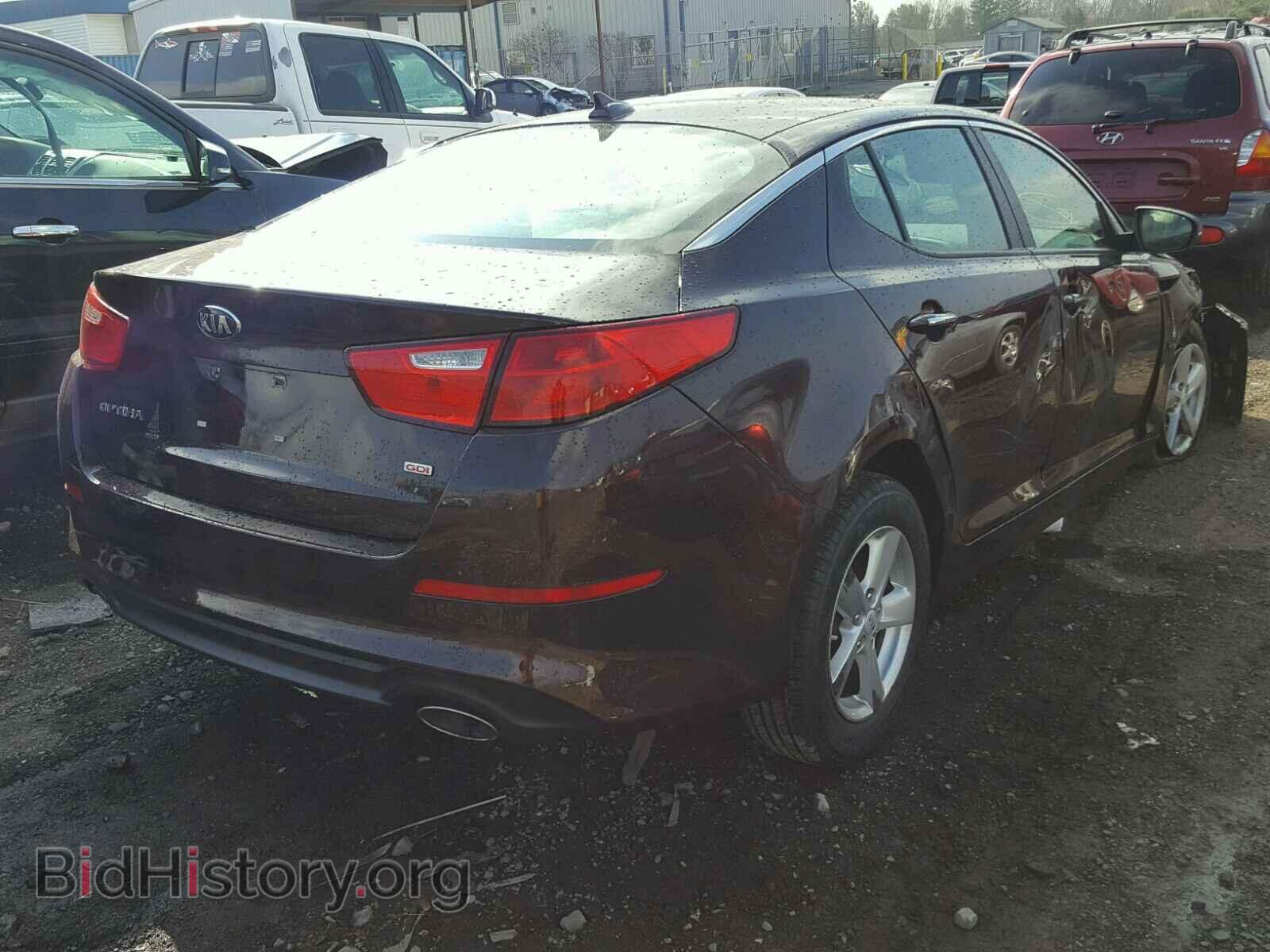 2014 KIA OPTIMA - VIN: 5XXGM4A71EG279406 - Фото 4