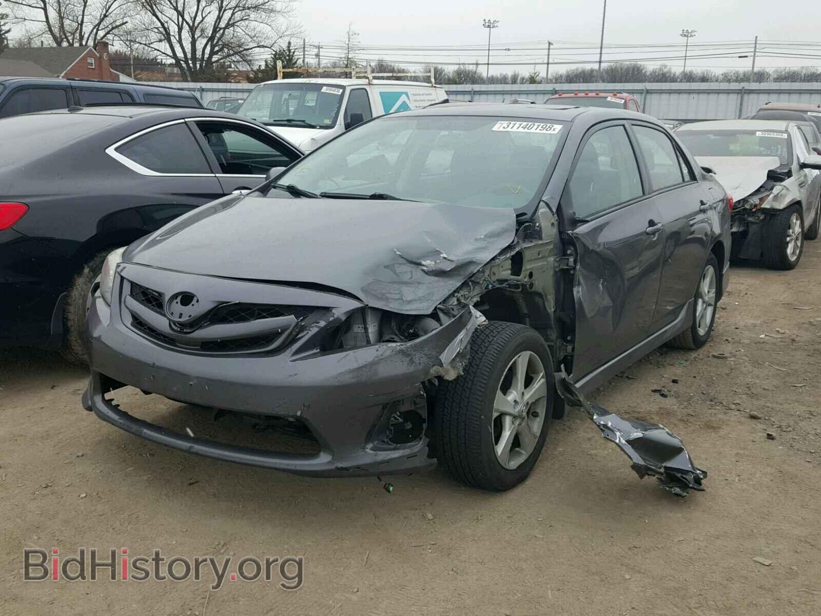2011 TOYOTA COROLLA BA - VIN: 2T1BU4EE3BC693230 - Фото 2