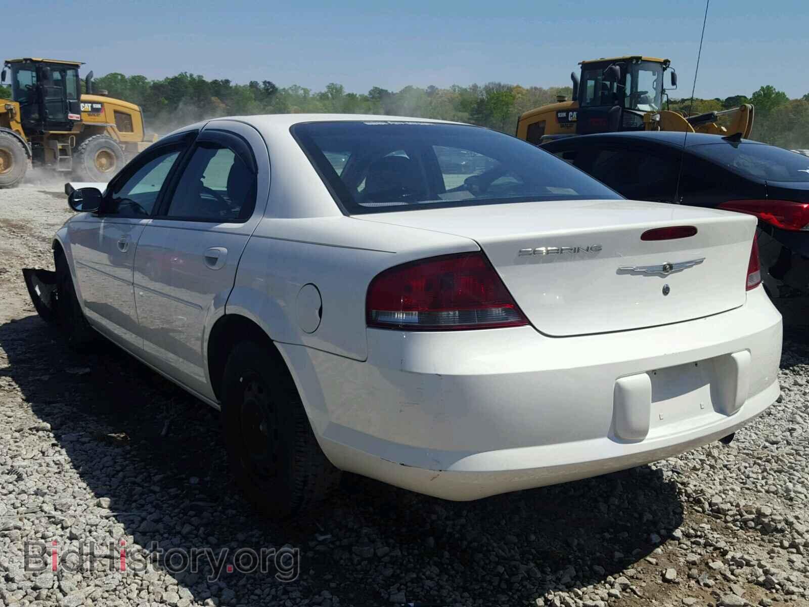 2004 CHRYSLER SEBRING - VIN: 1C3EL46X54N416082 - Фото 3