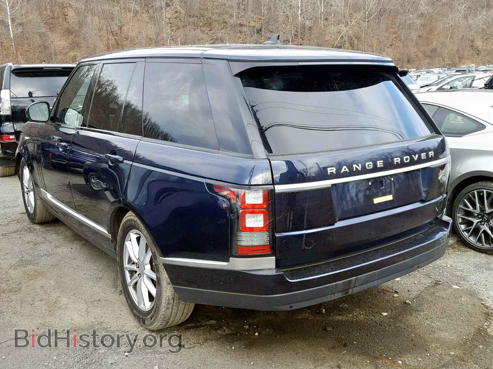 2016 LAND ROVER RANGE ROVE - VIN: SALGR2PF8GA318858 - Фото 3