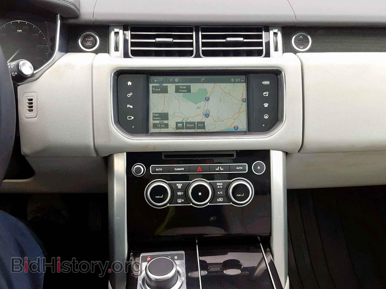 2016 LAND ROVER RANGE ROVE - VIN: SALGR2PF8GA318858 - Фото 9