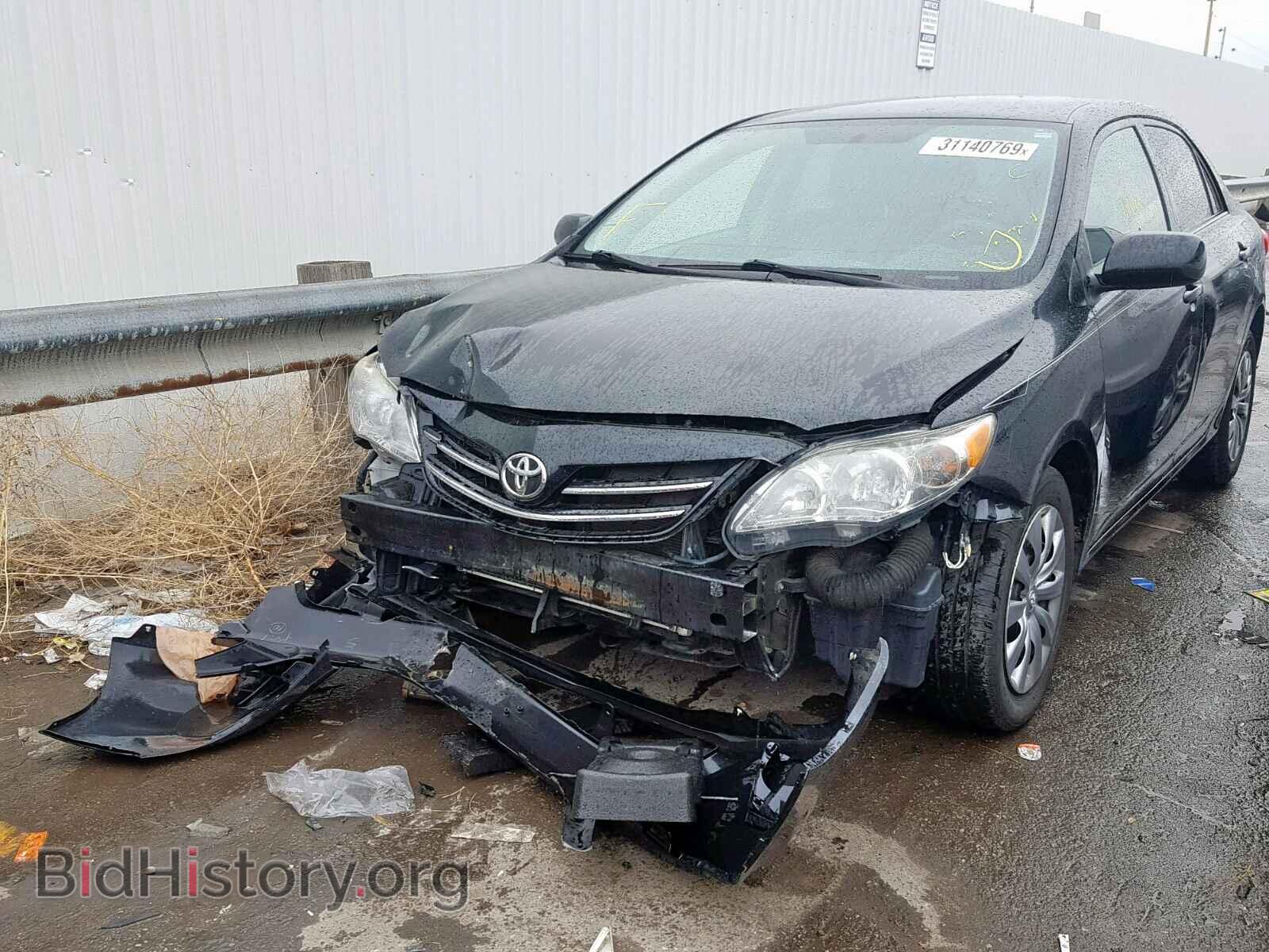 2013 TOYOTA COROLLA BA - VIN: 5YFBU4EE1DP204651 - Фото 2