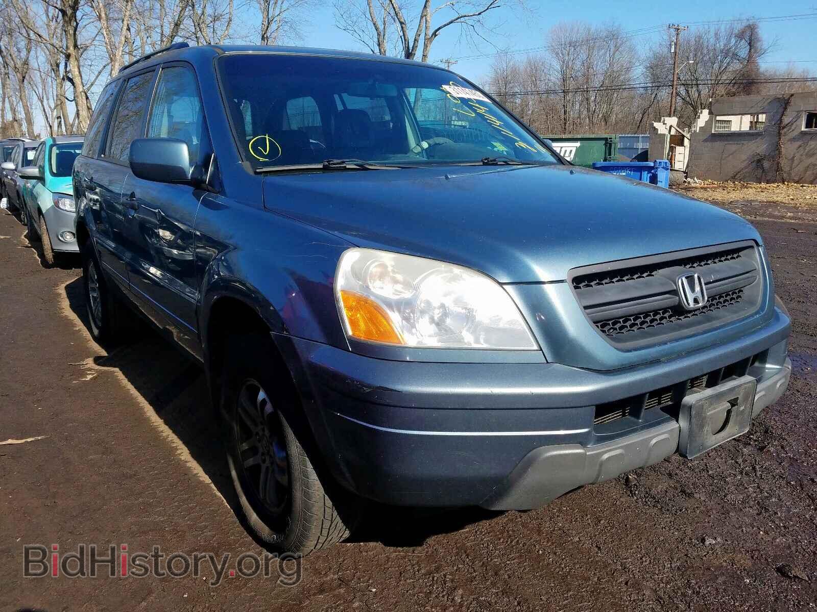 Photo 5FNYF18655B033200 - HONDA PILOT 2005