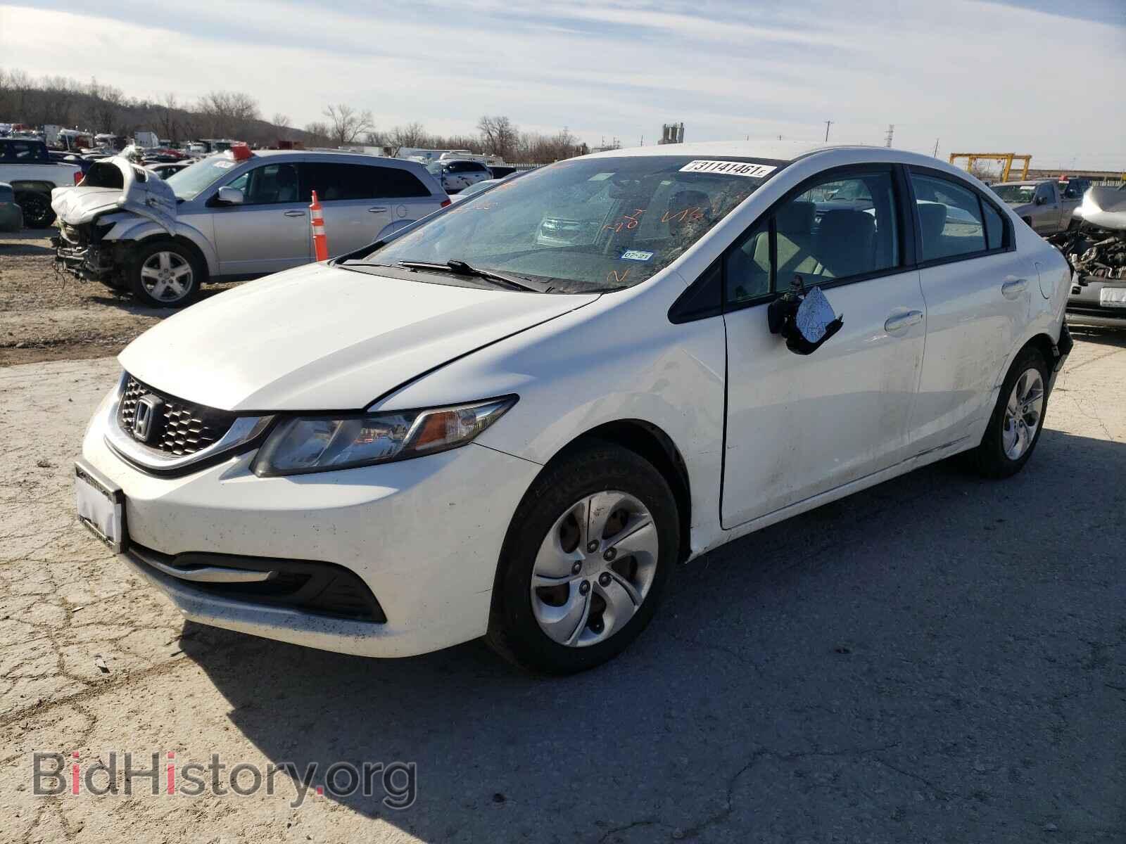2014 HONDA CIVIC - VIN: 19XFB2F51EE066400 - Фото 2