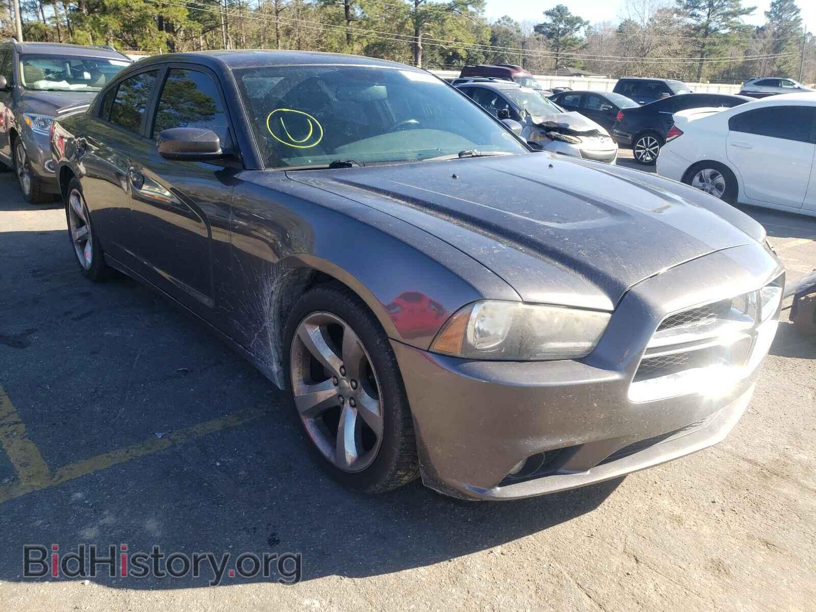 Photo 2C3CDXHG8DH633282 - DODGE CHARGER 2013