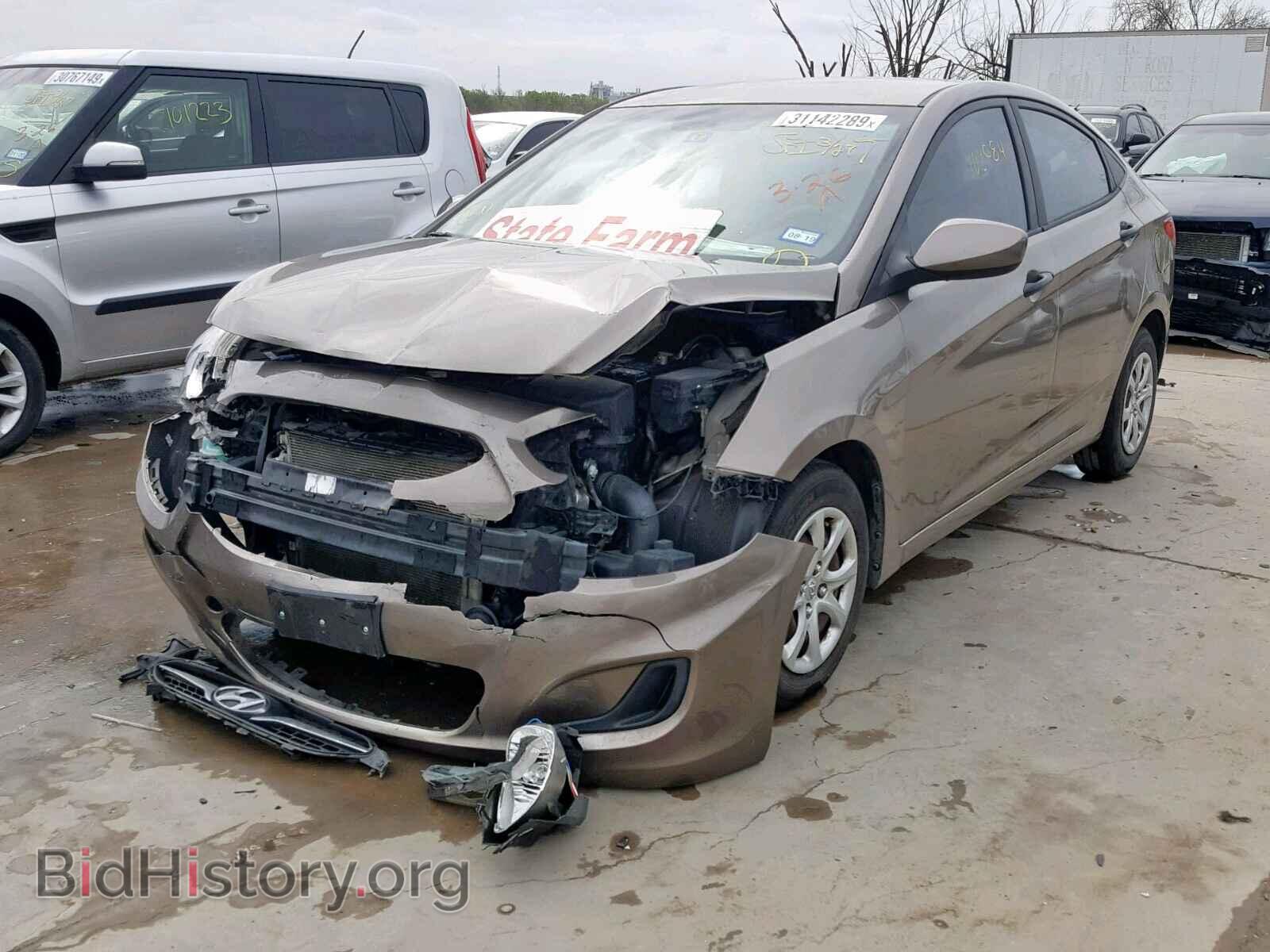 2012 HYUNDAI ACCENT - VIN: KMHCT4AE7CU078967 - Photo 2