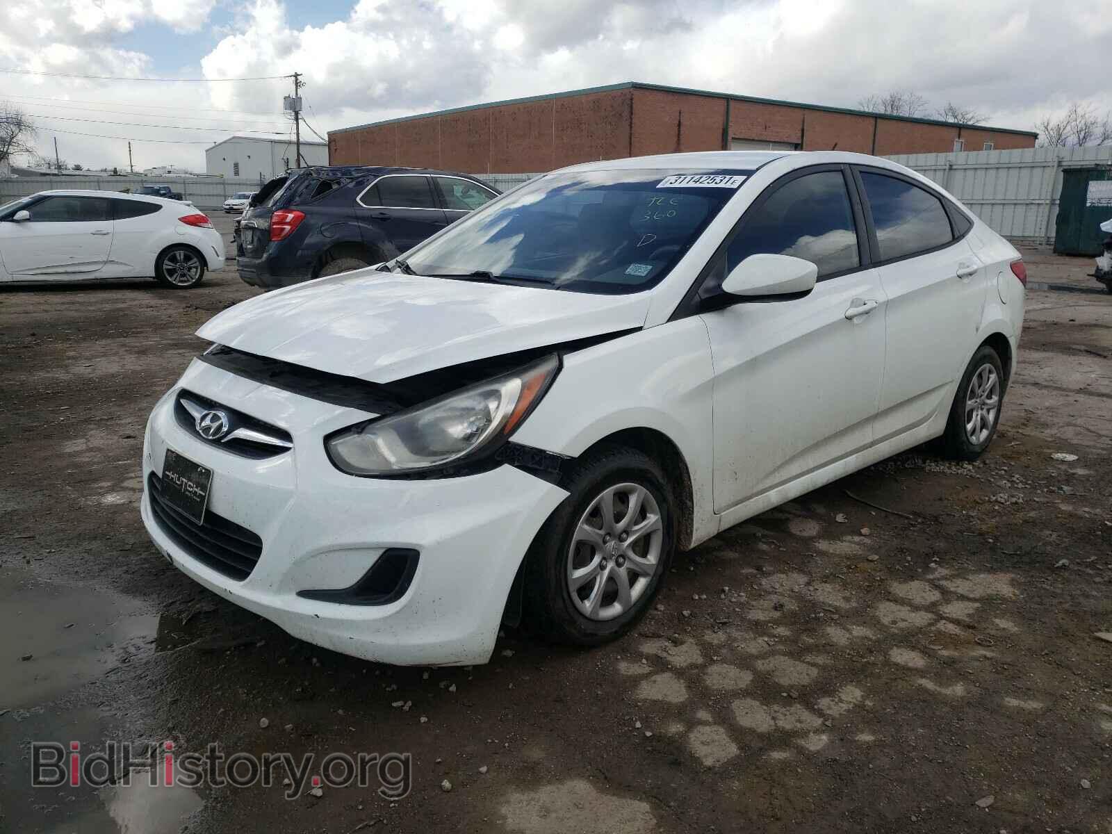 2013 HYUNDAI ACCENT - VIN: KMHCT4AE0DU430580 - Фото 2