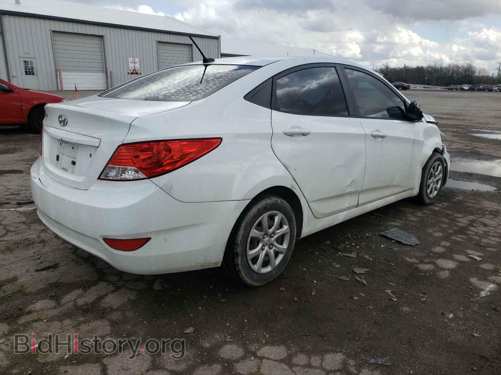 2013 HYUNDAI ACCENT - VIN: KMHCT4AE0DU430580 - Фото 4