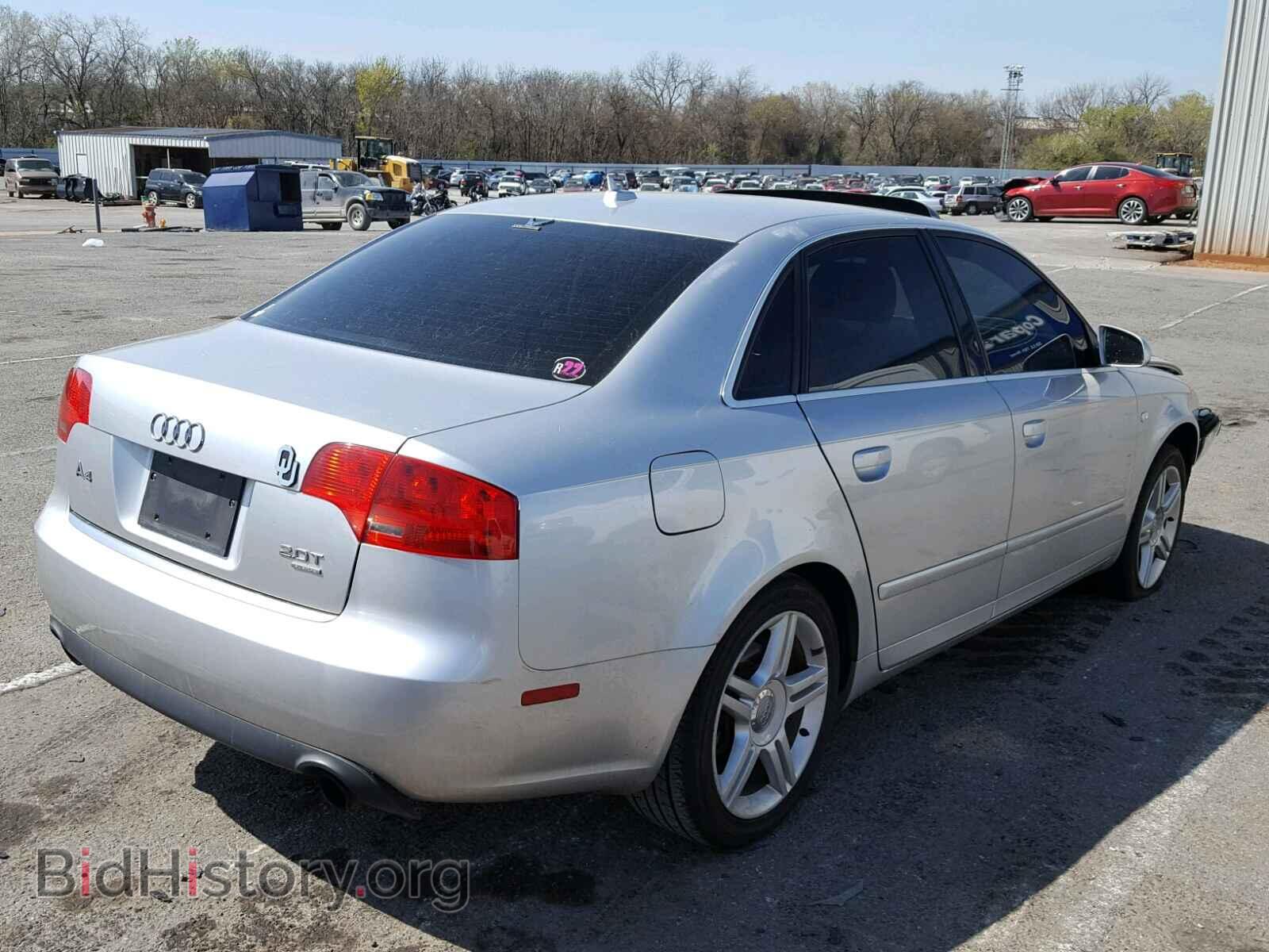 2007 AUDI A4 - VIN: WAUDF78E17A019652 - Photo 4