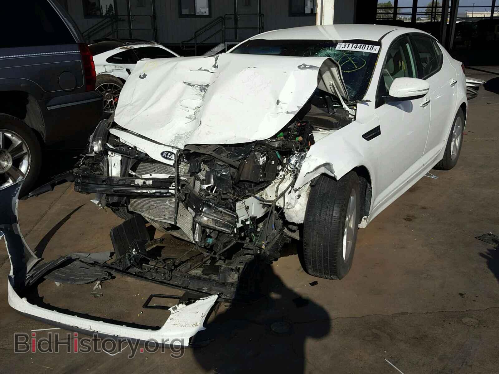 2015 KIA OPTIMA - VIN: KNAGM4A77F5534451 - Фото 2