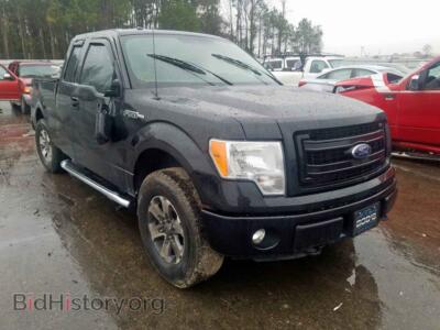 2013 Ford F150 F150 Super, black — VIN 1F5FX1EF9DFD62498, Copart