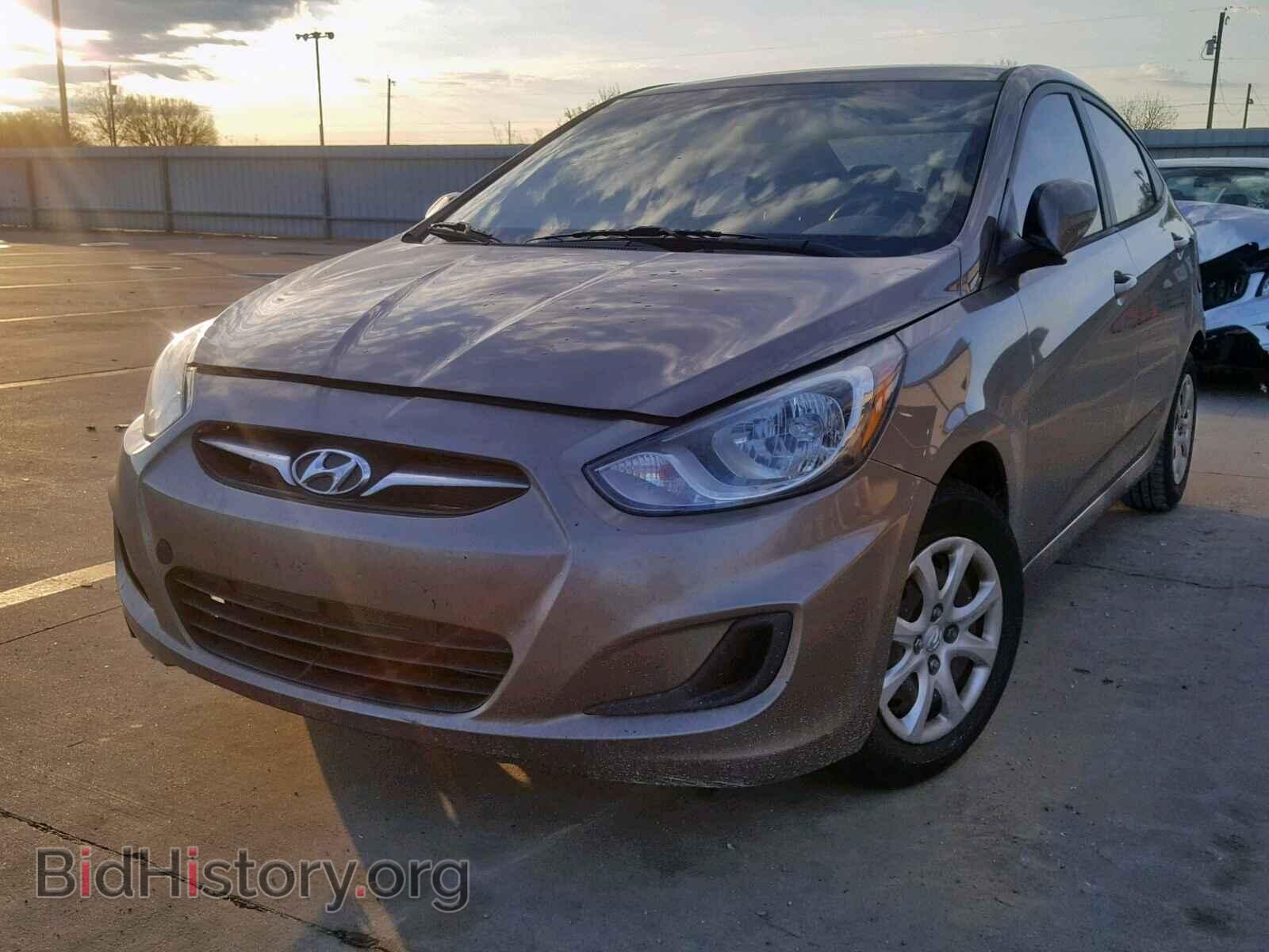 2013 HYUNDAI ACCENT - VIN: KMHCT4AE0DU412306 - Фото 2