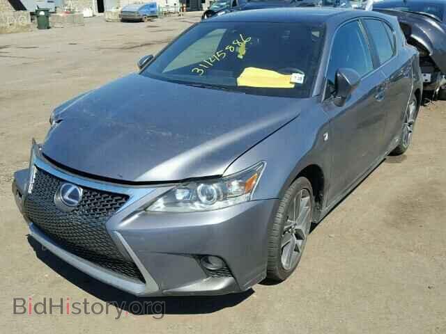 2014 LEXUS CT 200 - VIN: JTHKD5BH2E2173669 - Фото 2