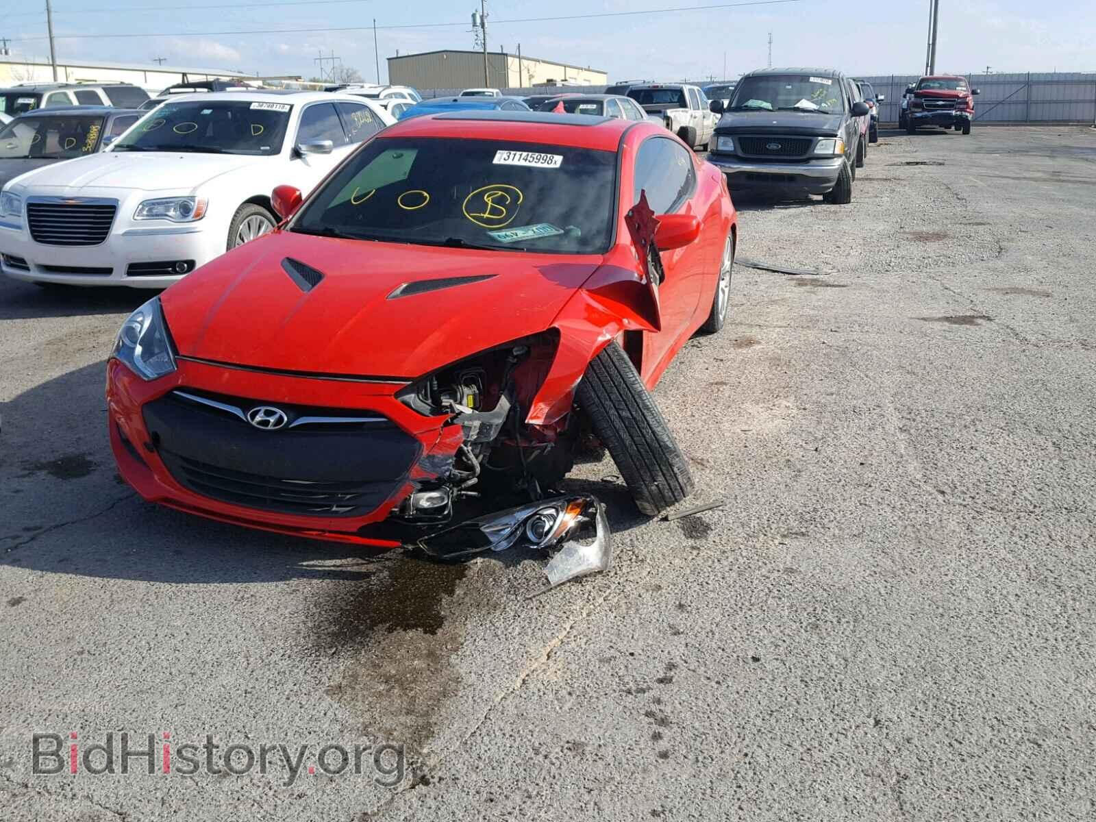 2013 HYUNDAI GENESIS - VIN: KMHHT6KD1DU084790 - Фото 2