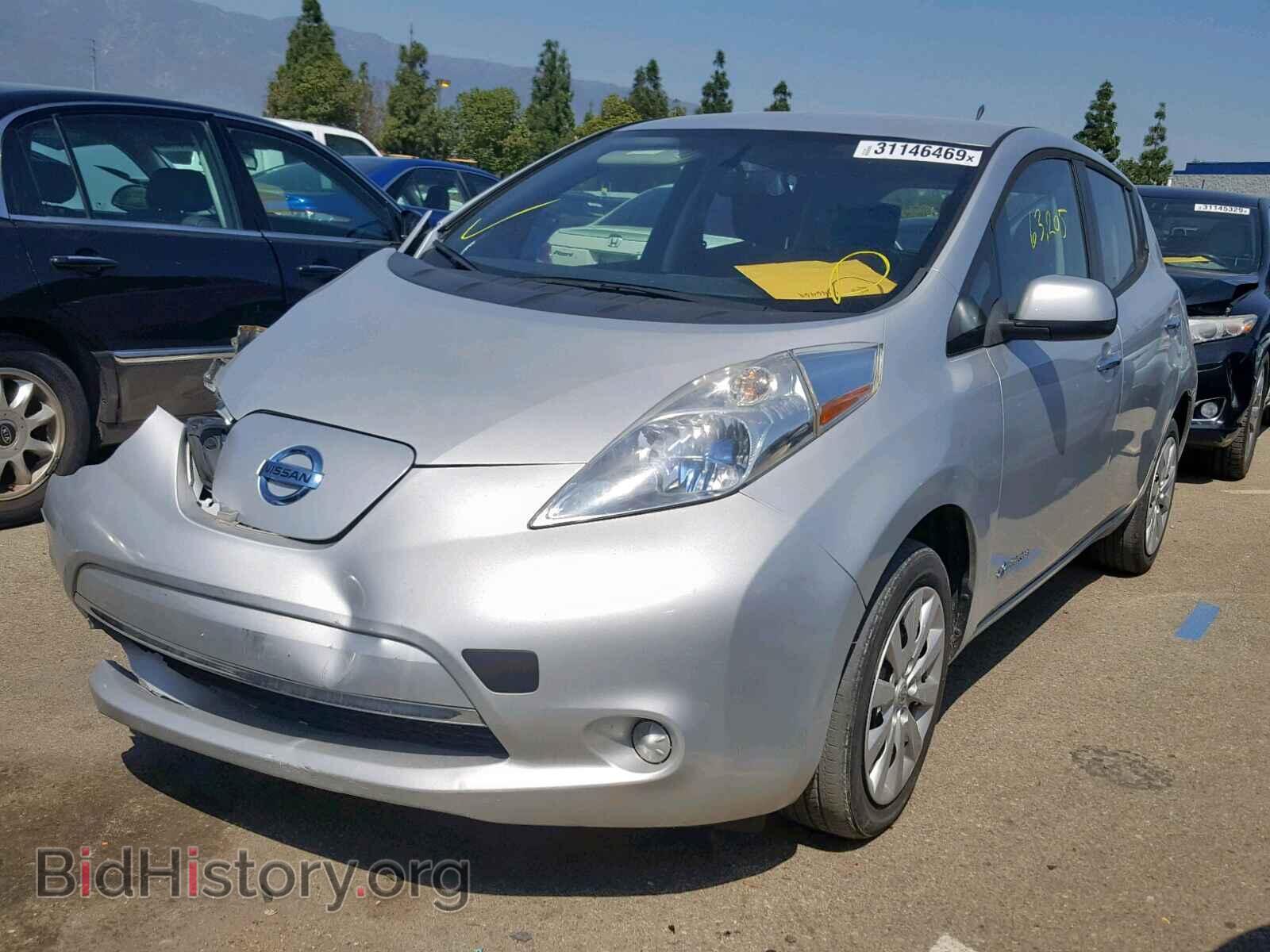 2013 NISSAN LEAF - VIN: 1N4AZ0CP5DC424738 - Фото 2
