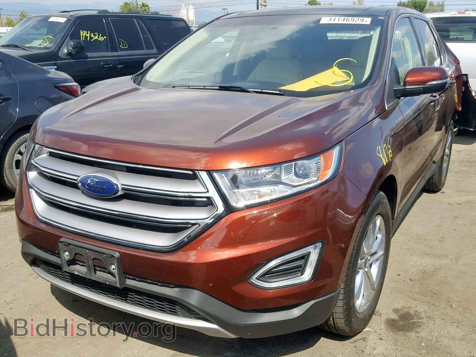 2016 FORD EDGE SEL - VIN: 2FMPK3J86GBB94858 - Photo 2