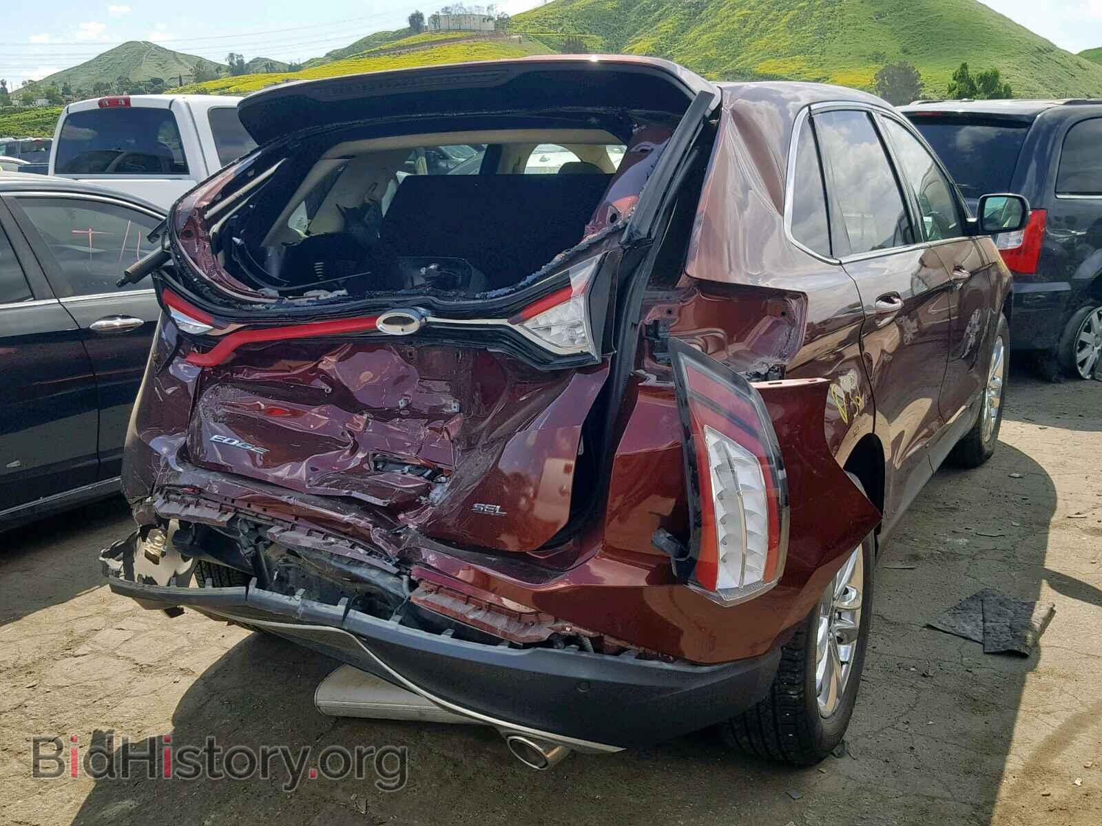 2016 FORD EDGE SEL - VIN: 2FMPK3J86GBB94858 - Photo 4