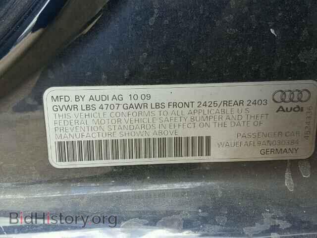 2010 AUDI A4 - VIN: WAUEFAFL9AN030384 - Фото 10