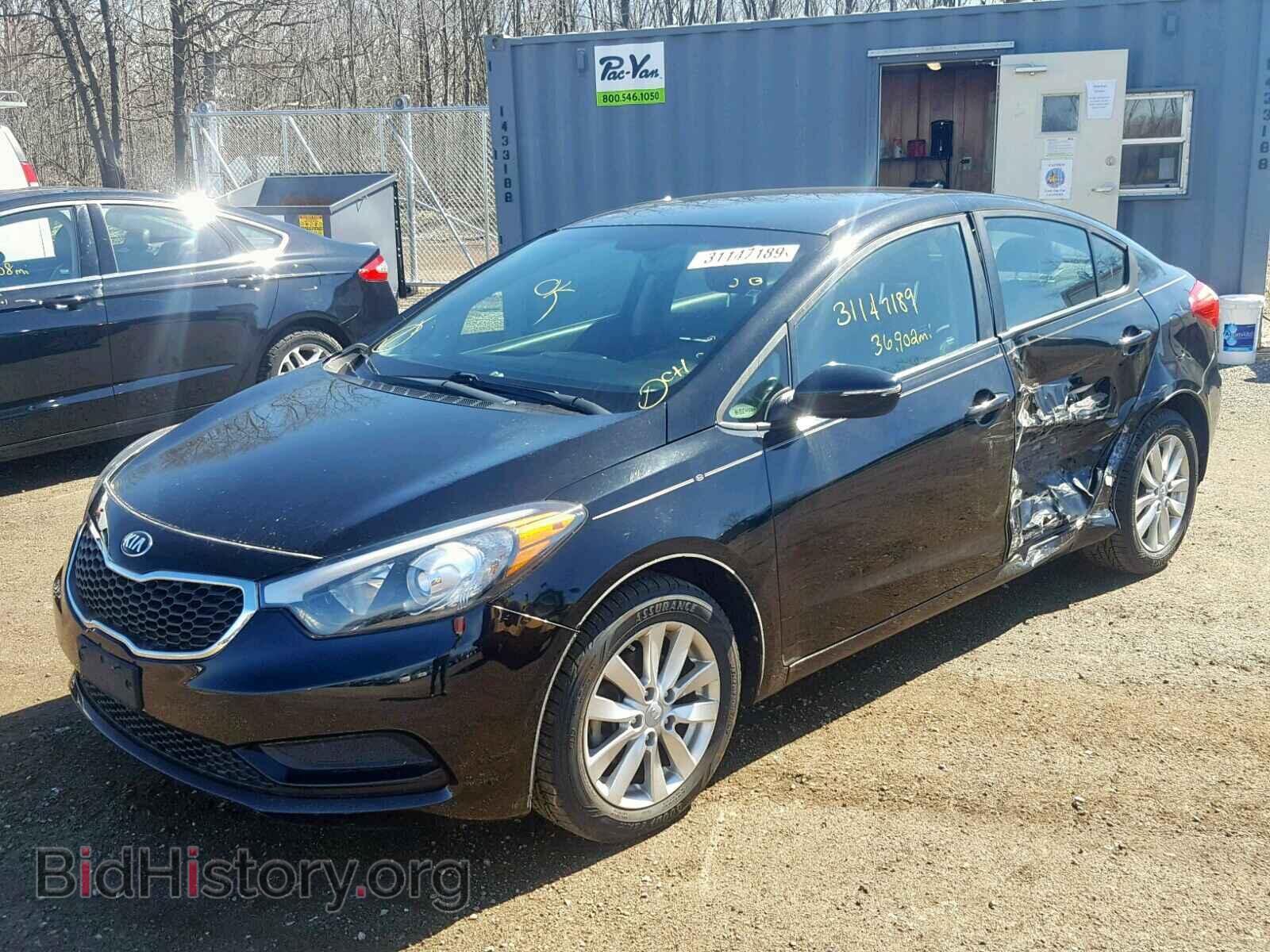 2014 KIA FORTE - VIN: KNAFX4A68E5153541 - Фото 2