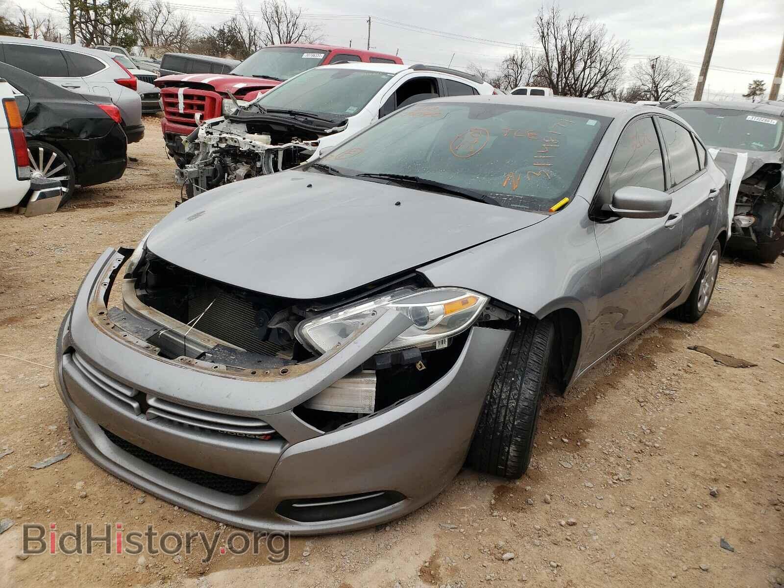 2016 DODGE DART - VIN: 1C3CDFAA0GD571040 - Фото 2