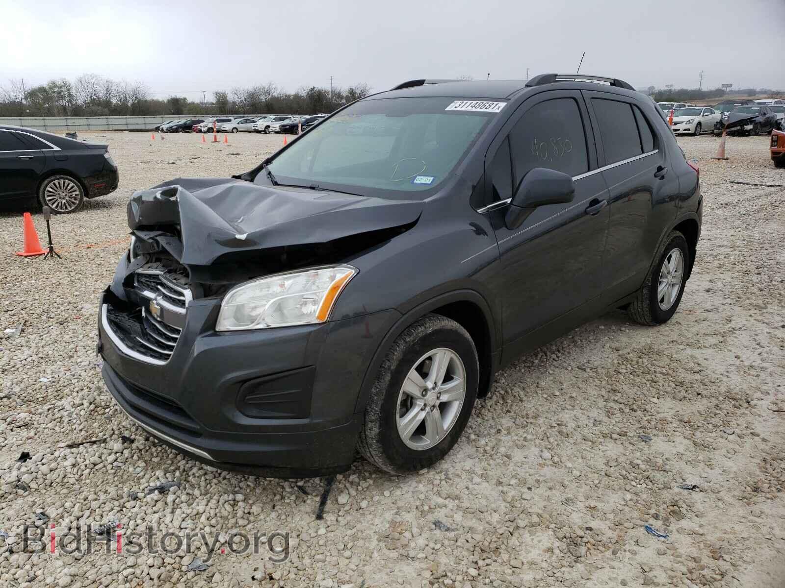 2016 CHEVROLET TRAX - VIN: 3GNCJLSB8GL257096 - Фото 2