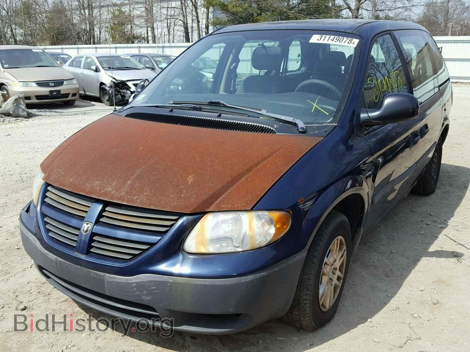2006 DODGE CARAVAN - VIN: 1D4GP25BX6B705467 - Фото 2