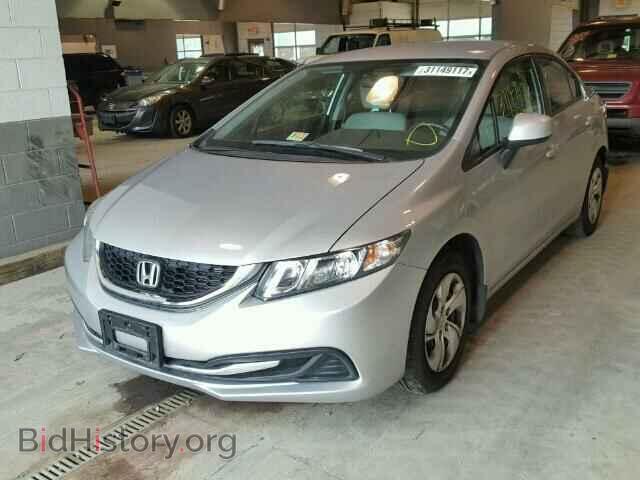 2013 HONDA CIVIC - VIN: 2HGFB2F52DH542593 - Фото 2
