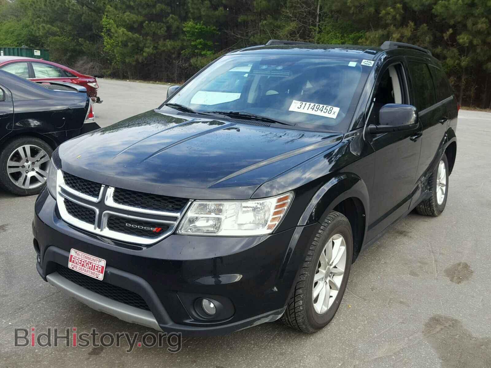 2015 DODGE JOURNEY - VIN: 3C4PDCBGXFT742352 - Фото 2