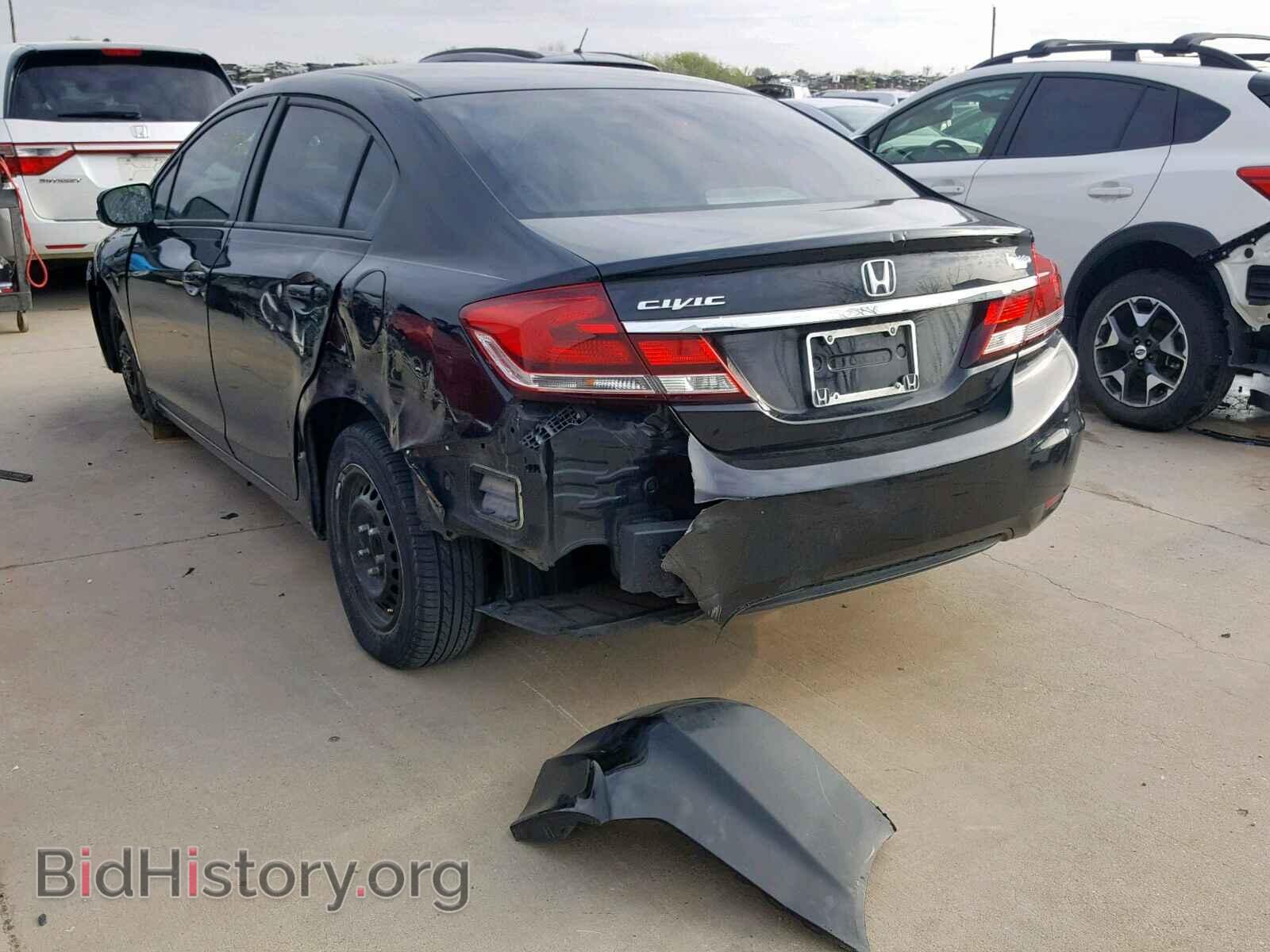 2014 HONDA CIVIC LX - VIN: 19XFB2F5XEE070543 - Фото 3