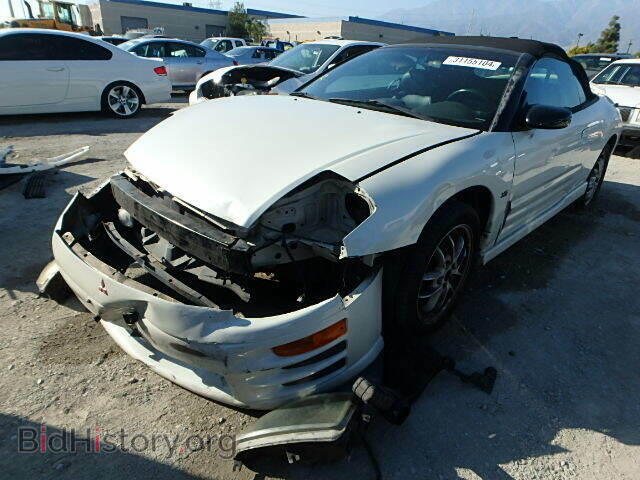 2001 MITSUBISHI ECLIPSE - VIN: 4A3AE85H91E170961 - Фото 2
