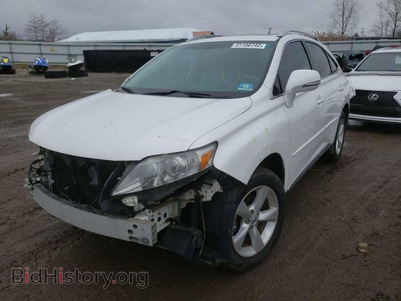 2011 LEXUS RX350 - VIN: 2T2BK1BA1BC087457 - Фото 2