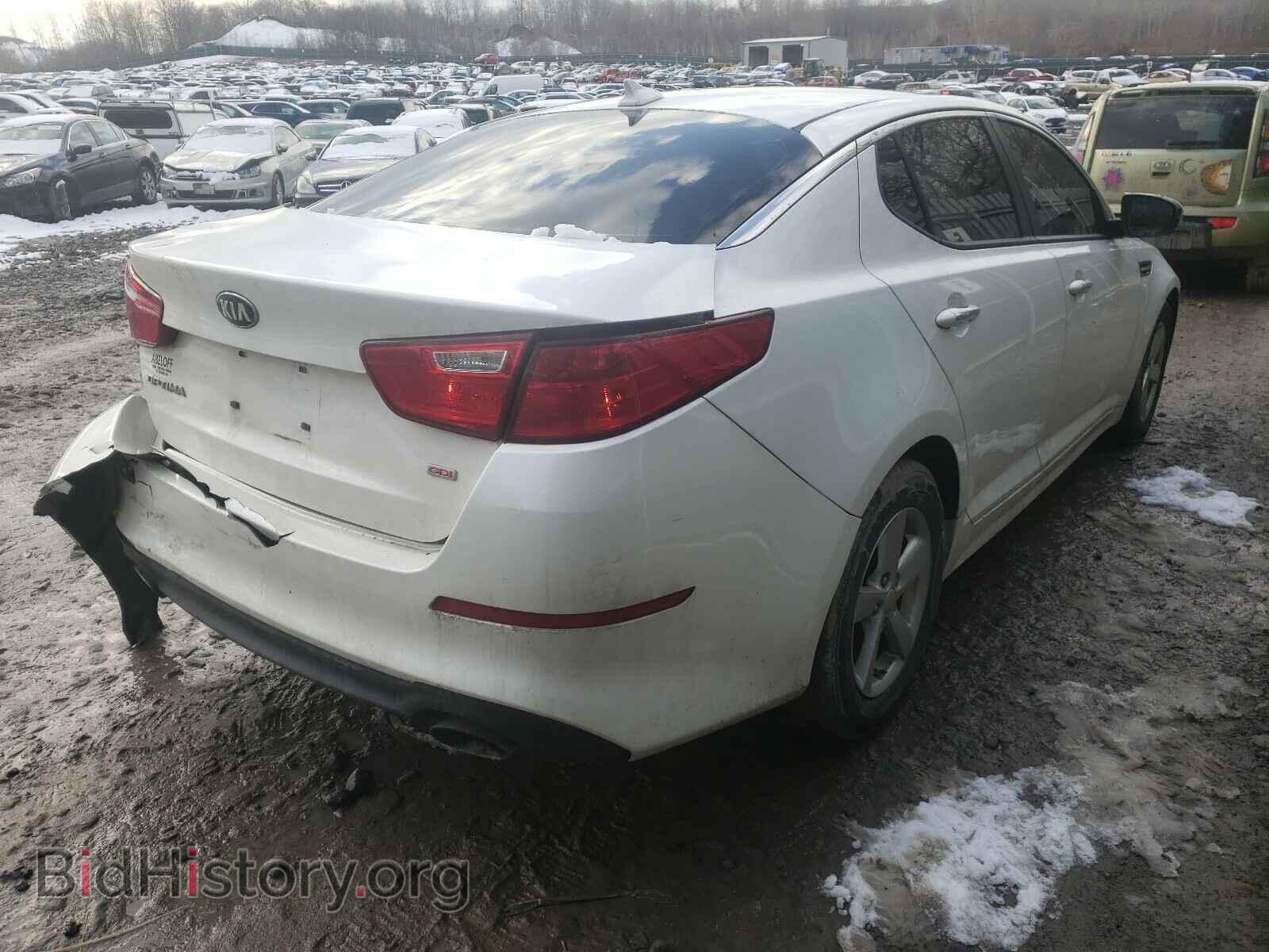 2015 KIA OPTIMA - VIN: KNAGM4A74F5645121 - Фото 4