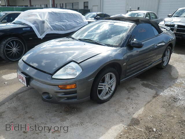 2003 MITSUBISHI ECLIPSE - VIN: 4A3AE55H03E102114 - Фото 2