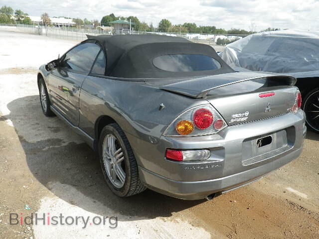 2003 MITSUBISHI ECLIPSE - VIN: 4A3AE55H03E102114 - Фото 3