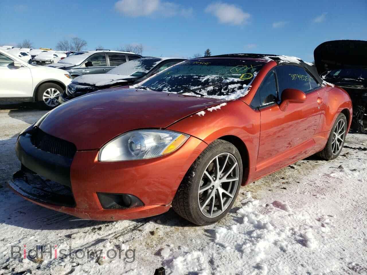 2011 MITSUBISHI ECLIPSE - VIN: 4A37L5EF5BE004533 - Фото 2