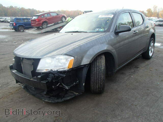 2013 DODGE AVENGER - VIN: 1C3CDZAB4DN581571 - Фото 2