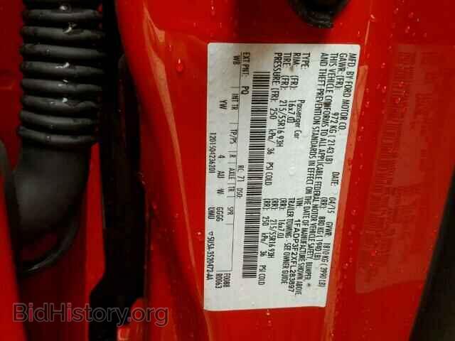 2015 FORD FOCUS - VIN: 1FADP3F2XFL283897 - Фото 10