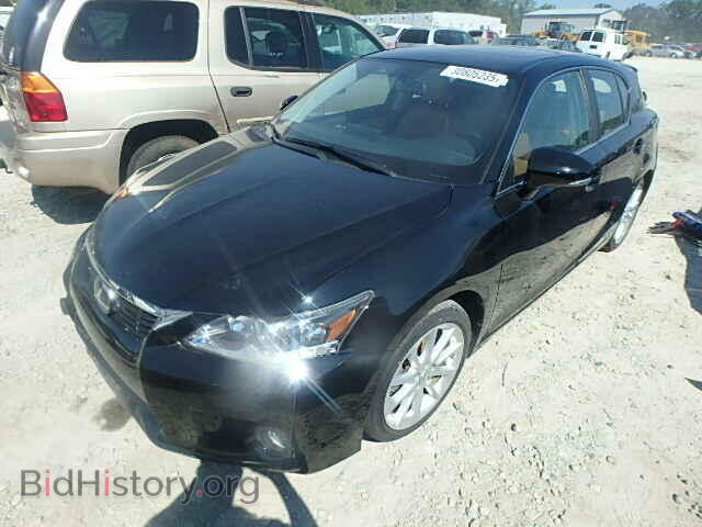 2012 LEXUS CT 200 - VIN: JTHKD5BHXC2114639 - Фото 2
