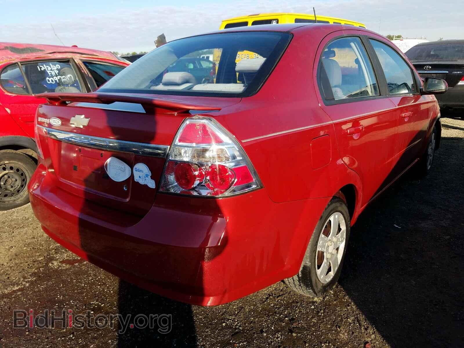 2009 CHEVROLET AVEO - VIN: KL1TD56E89B360532 - Фото 4