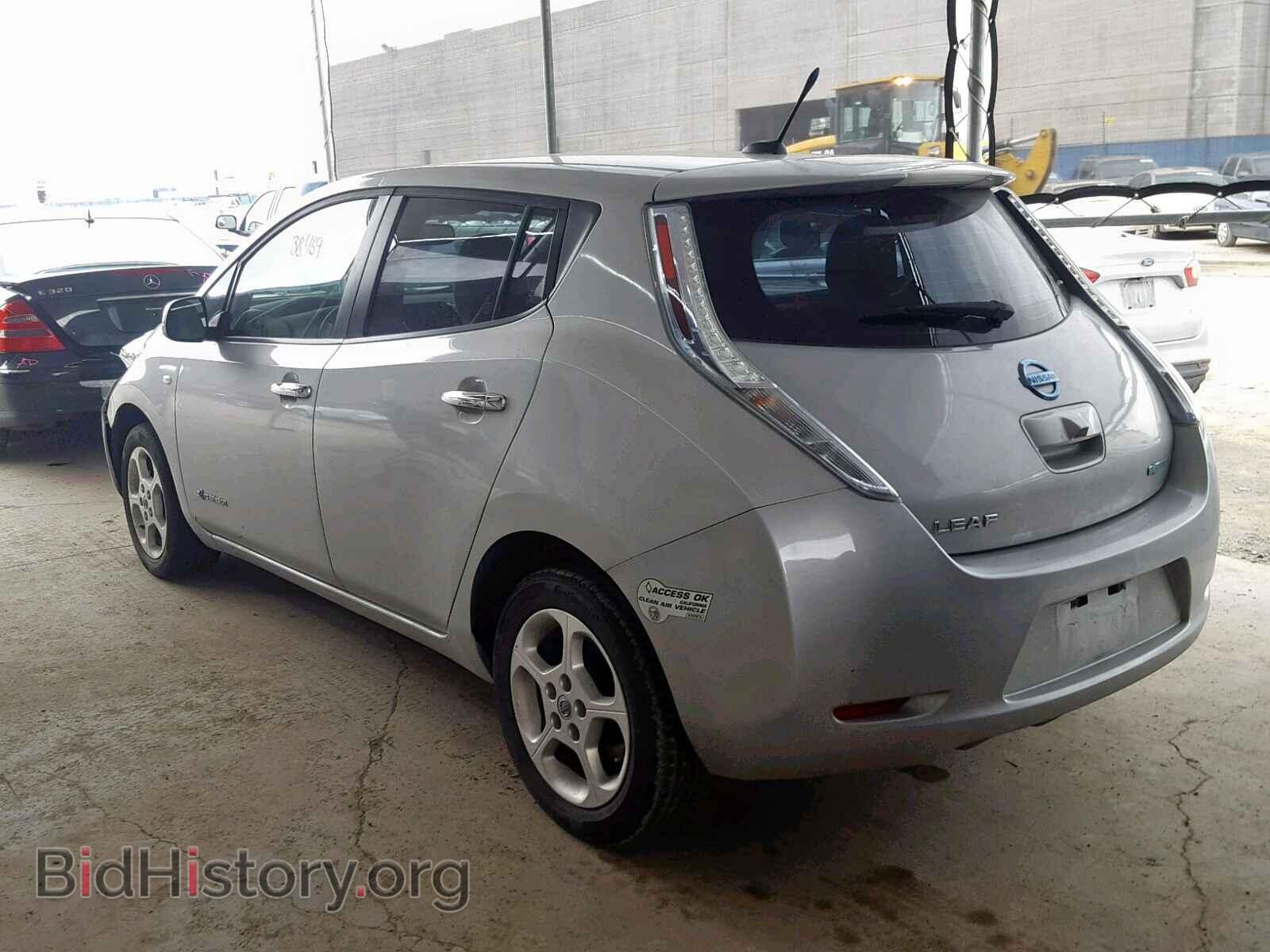 2012 NISSAN LEAF - VIN: JN1AZ0CP5CT024898 - Фото 3